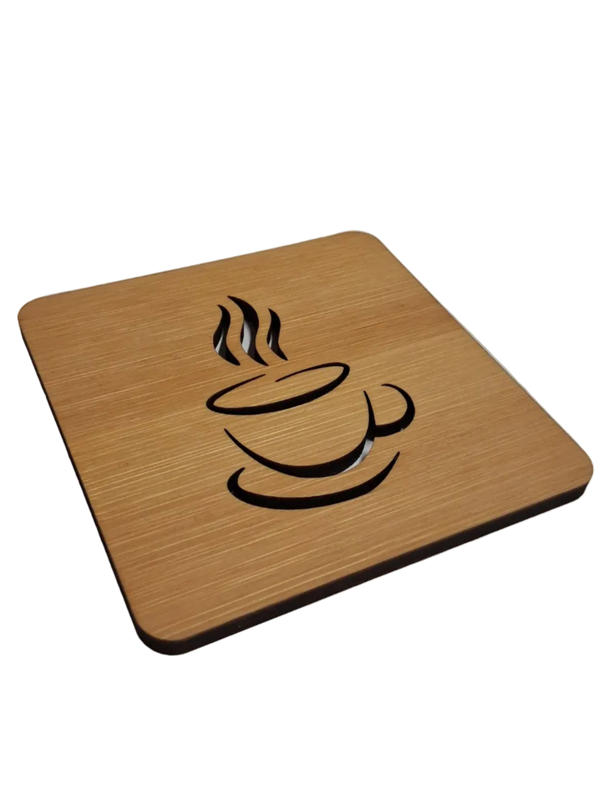 Onderzetter Koffie3. 4 stuks per set.