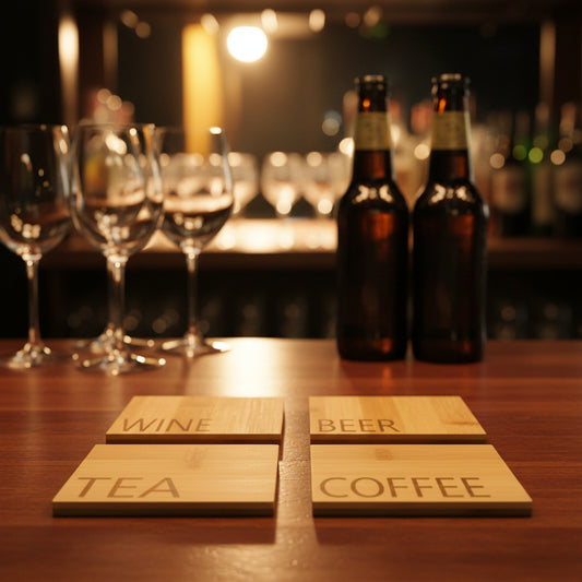 Onderzetter "Drinks" Set van 4