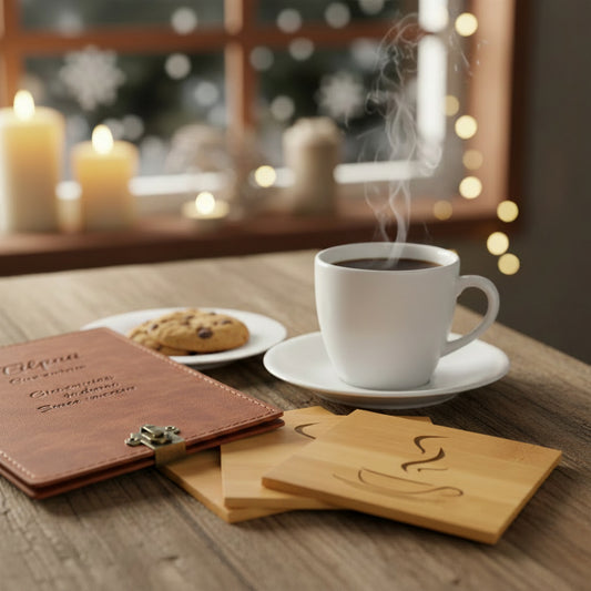 Onderzetter "Koffie2" Set van 4